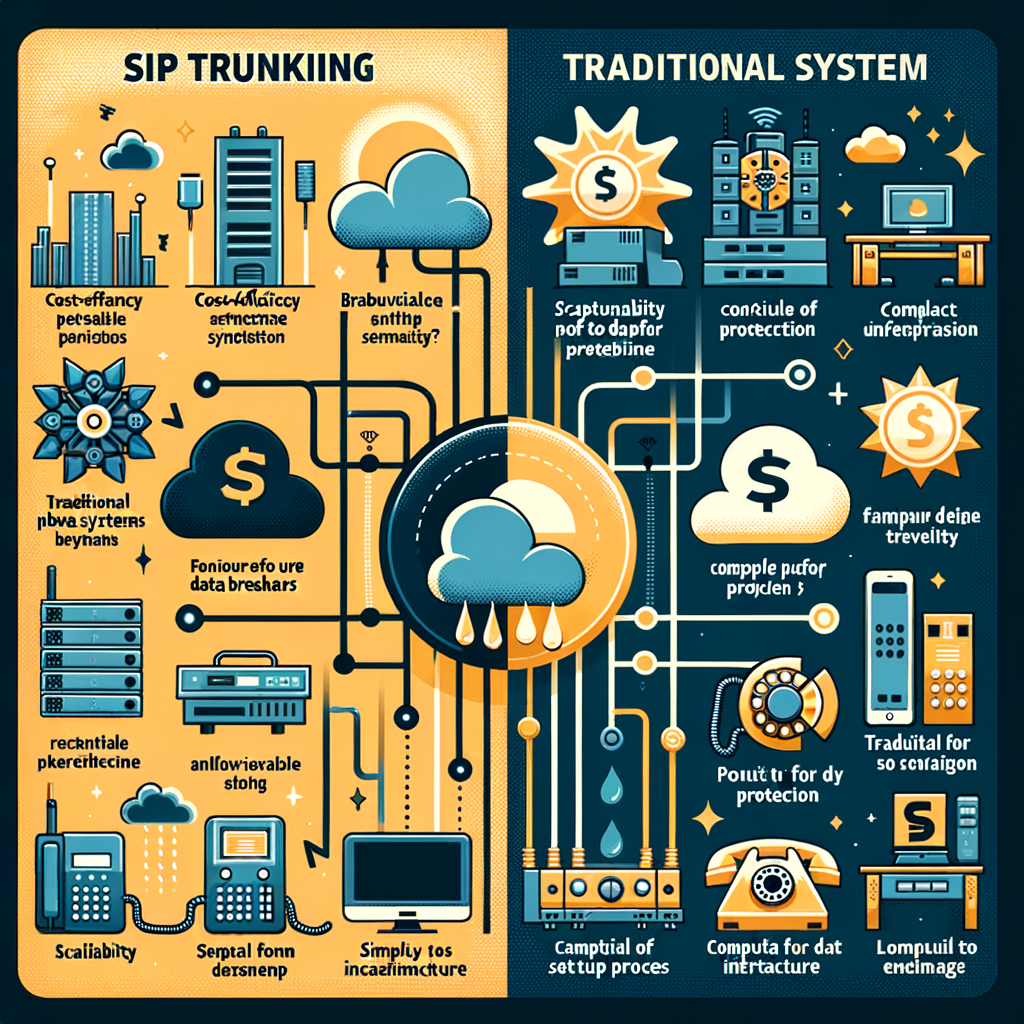 SIP Trunking vs. Traditional Phone Systems: Pros and Cons