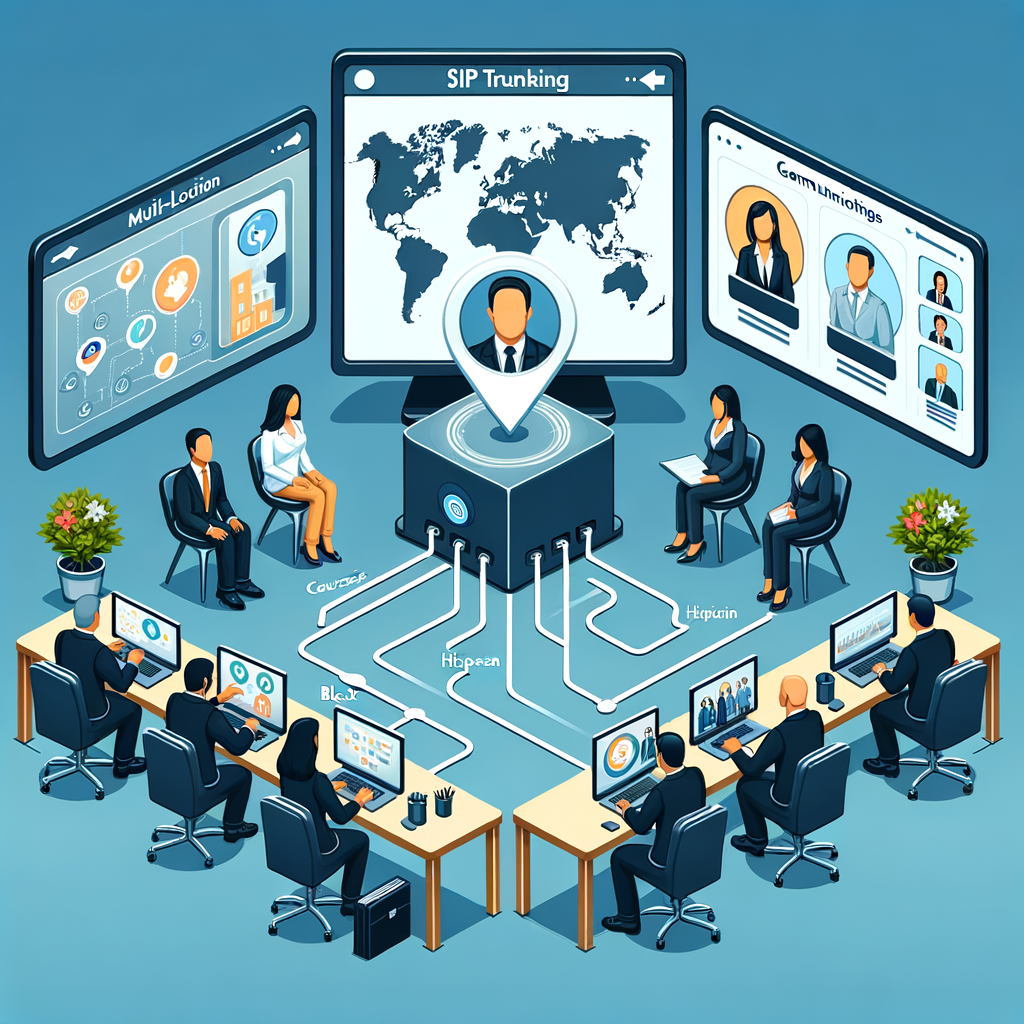 SIP Trunking for Multi-location Businesses: Streamlining Communications