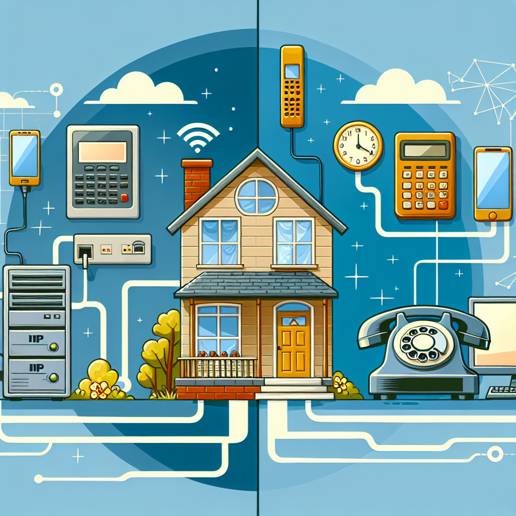 Residential VoIP vs. Traditional Phone Lines